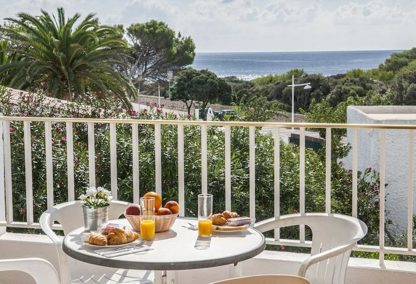 شقة غرفتين مطلة على البحر, Naranjos Resort Menorca