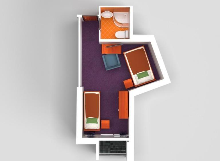 اتاق استاندارد پلاس, Atrium Hotel   Family Friendly