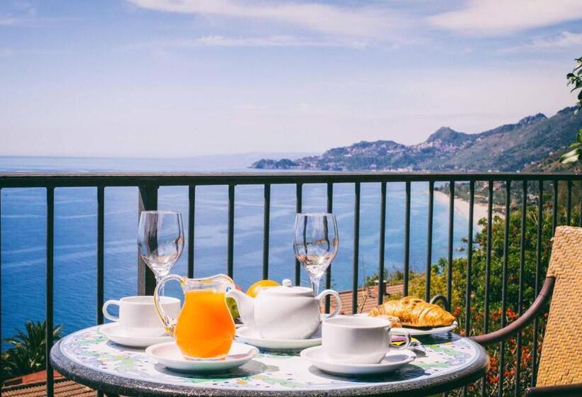 패밀리 룸 바다 전망, Capo Dei Greci Taormina Coast  Resort  & Spa