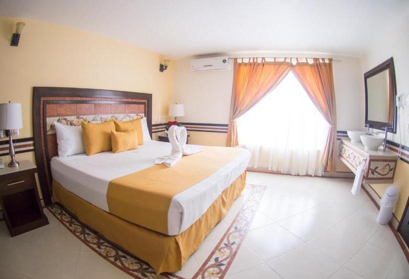 带大床的豪华间, Centro Hotel Villa Las Margaritas