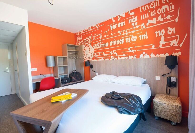 标准间带双人床, Ibis Styles Carcassonne La Cité