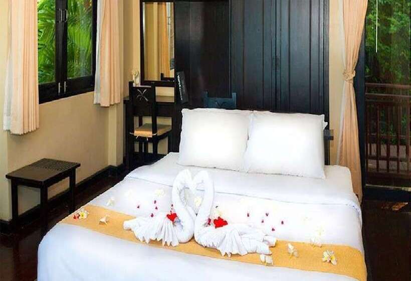 اتاق لوکس با چشم‌انداز باغ, Merit Resort Samui