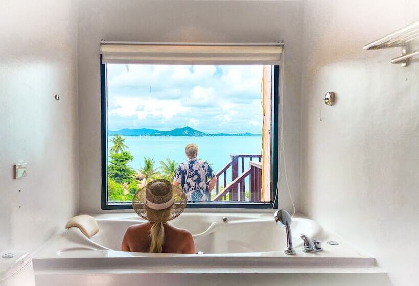 اتاق لوکس با چشم‌انداز دریا, Merit Resort Samui