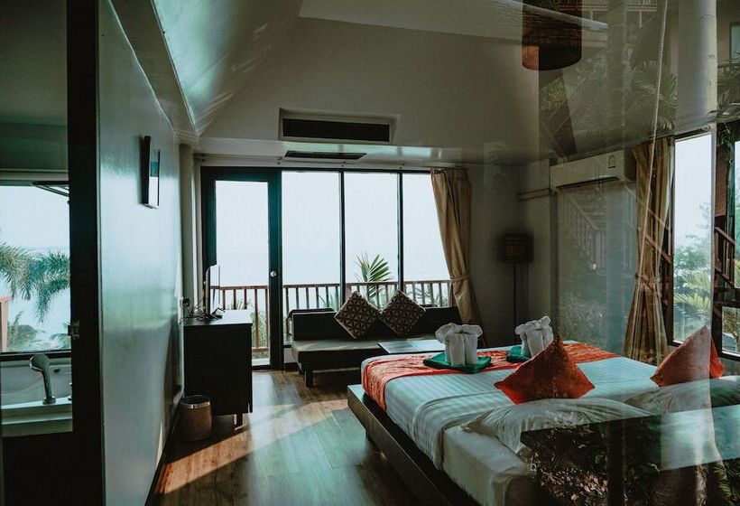 اتاق لوکس با چشم‌انداز دریا, Merit Resort Samui