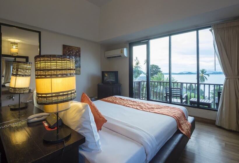 اتاق لوکس با چشم‌انداز دریا, Merit Resort Samui