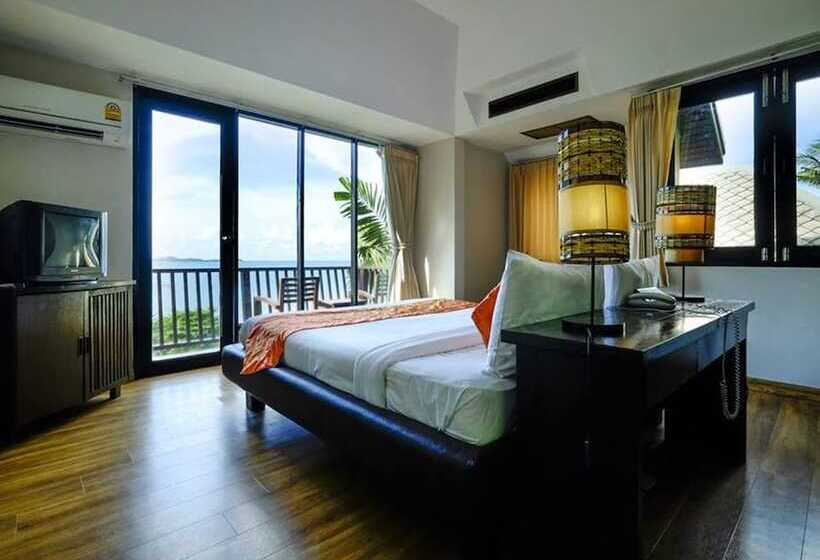 اتاق لوکس با چشم‌انداز دریا, Merit Resort Samui