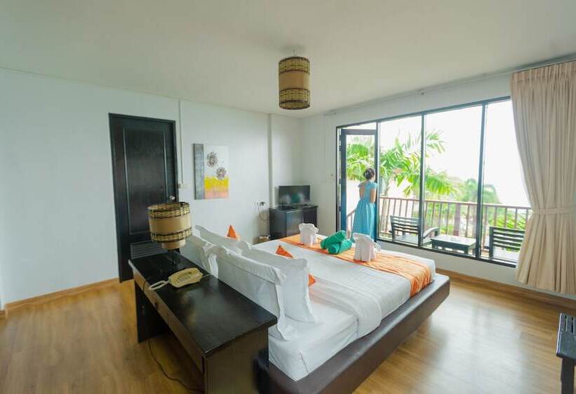 اتاق لوکس با چشم‌انداز دریا, Merit Resort Samui