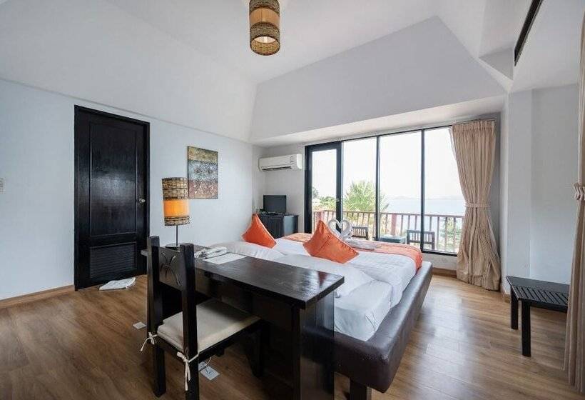 اتاق لوکس با چشم‌انداز دریا, Merit Resort Samui