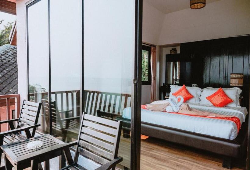 اتاق لوکس با چشم‌انداز دریا, Merit Resort Samui