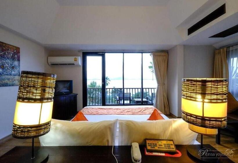 اتاق لوکس با چشم‌انداز دریا, Merit Resort Samui