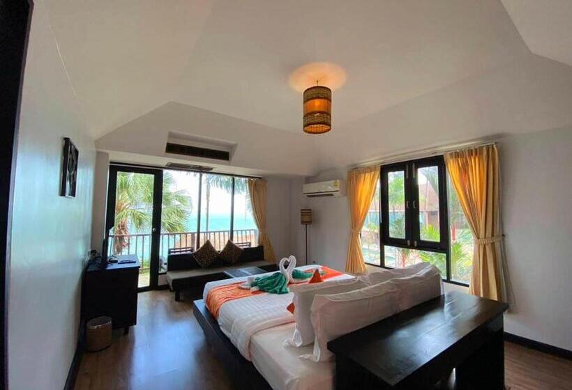اتاق لوکس با چشم‌انداز باغ, Merit Resort Samui