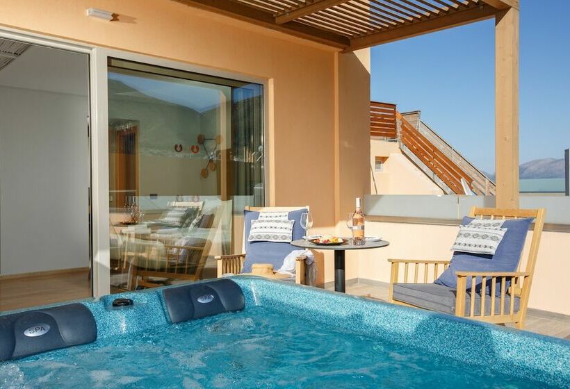 اتاق لوکس با چشم‌انداز دریا, Palmera Beach Hotel & Spa   Adults Only