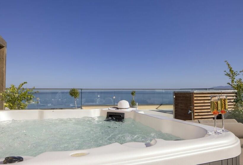 اتاق لوکس با چشم‌انداز دریا, Palmera Beach Hotel & Spa   Adults Only