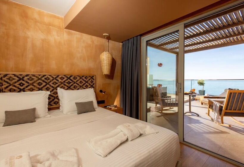 اتاق لوکس با چشم‌انداز دریا, Palmera Beach Hotel & Spa   Adults Only