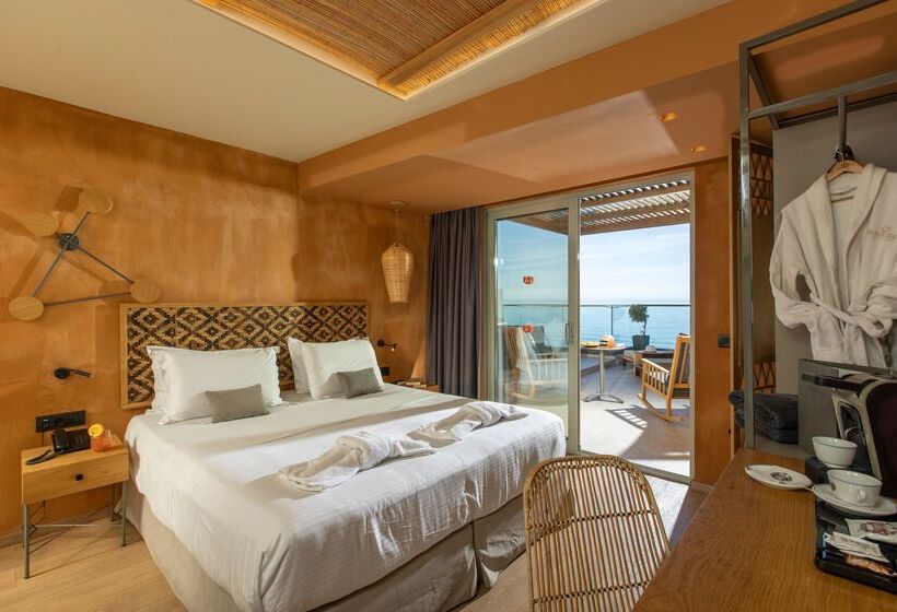 اتاق لوکس با چشم‌انداز دریا, Palmera Beach Hotel & Spa   Adults Only