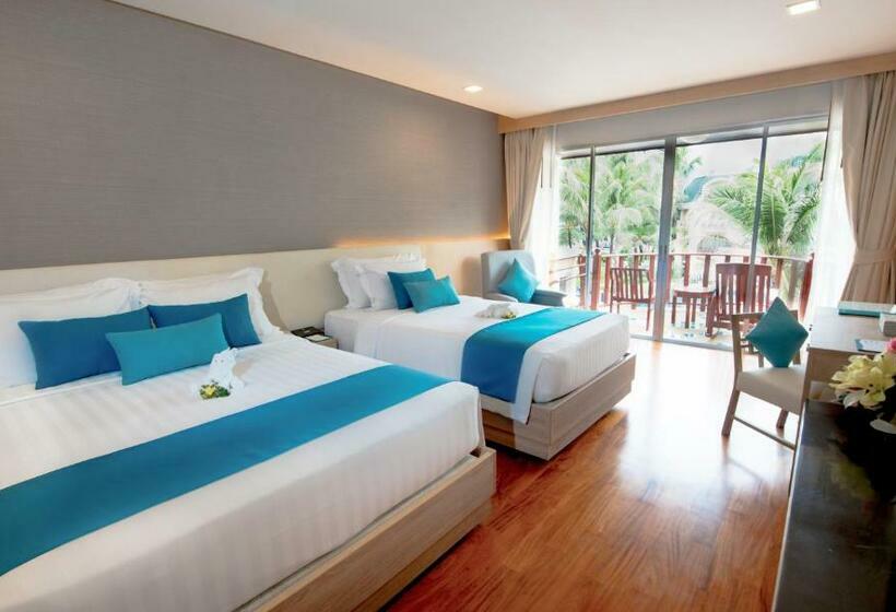 اتاق لوکس با چشم‌انداز استخر, Phuket Graceland Resort and Spa