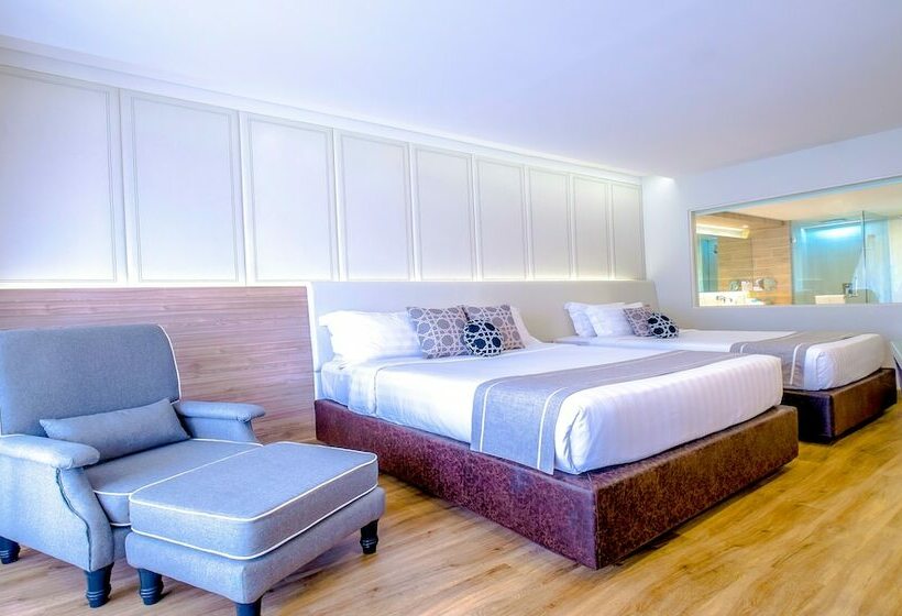 Chambre Deluxe Vue Piscine, Phuket Graceland Resort And Spa   Sha Extra Plus