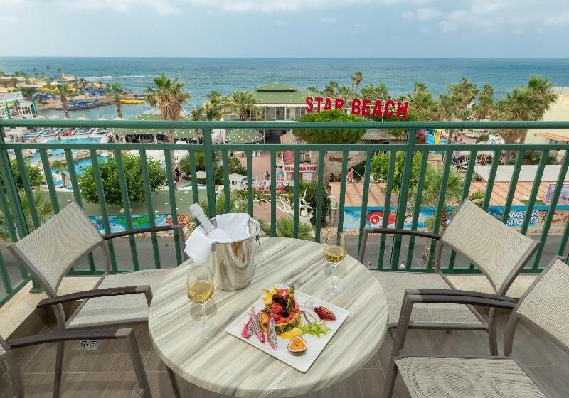 اتاق استاندارد با چشم‌انداز دریا, Star Beach Village & Water Park
