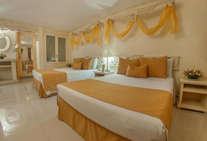 四人标准间, Villa Las Margaritas Plaza Cristal