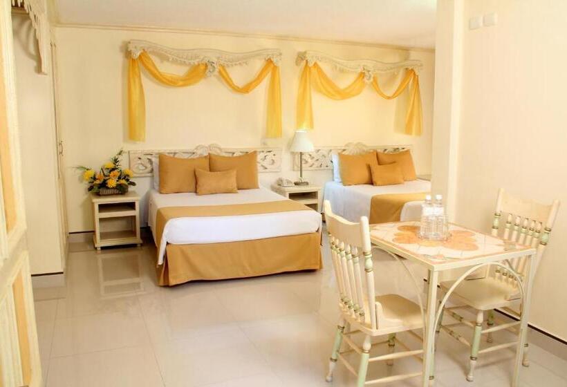 四人标准间, Villa Las Margaritas Plaza Cristal
