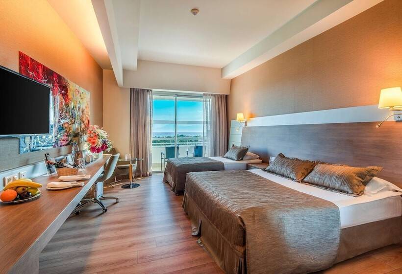 اتاق لوکس با چشم‌انداز دریا, Concorde De Luxe Resort  Prive Ultra All Inclusive