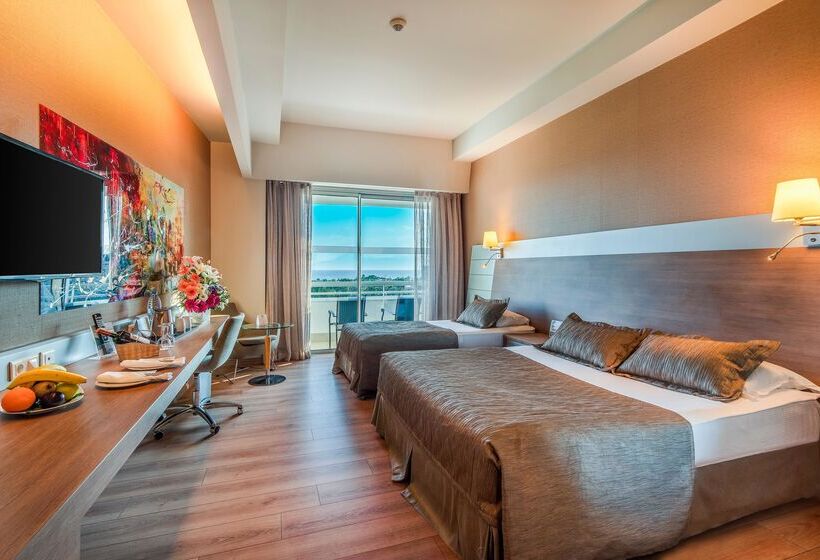 اتاق لوکس با چشم‌انداز دریا, Concorde De Luxe Resort  Prive Ultra All Inclusive