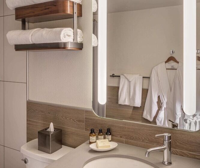 اتاق استاندارد با تخت دوبل برای معلولان, Aviator Hotel Anchorage