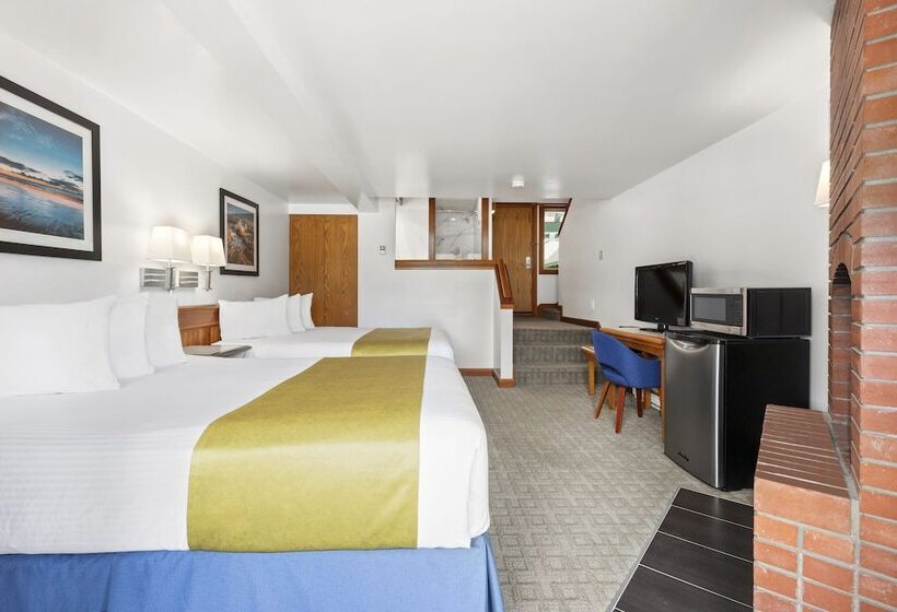 اتاق استاندارد با 2 تخت دوبل, Canadian Princess Lodge & Marina