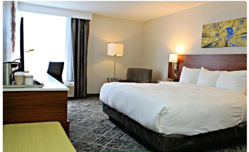 اتاق استاندارد با تخت بزرگ, Plaza Hotel Denver