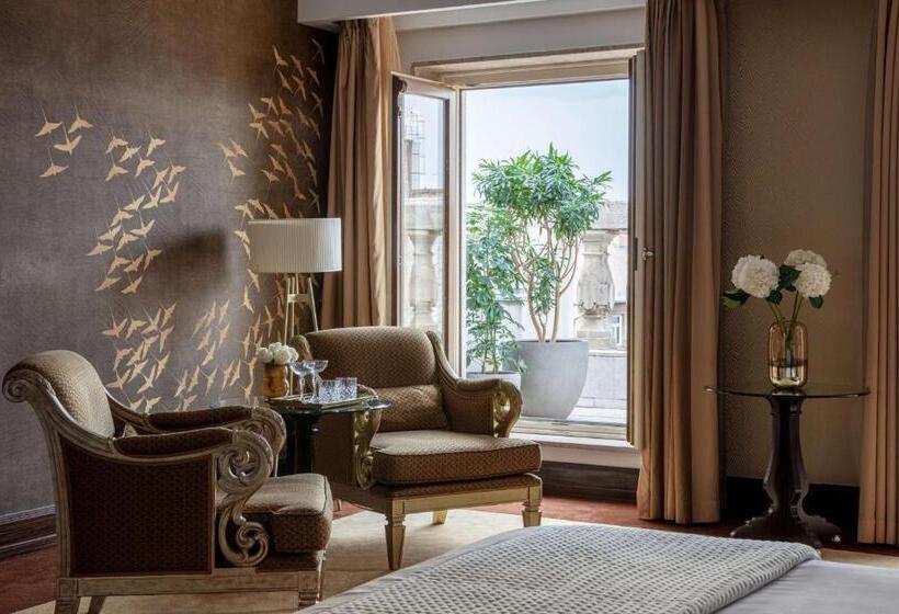 Junior Suite with Terrace, Anantara New York Palace Budapest  A Leading  Of The World