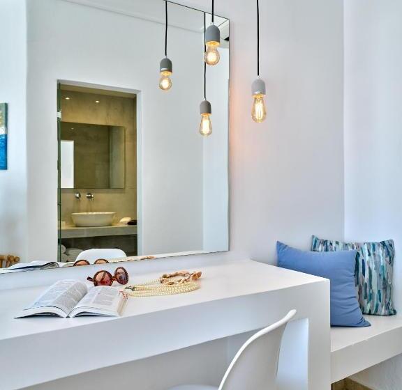 اتاق سوپریور با چشم‌انداز جانبی دریا, Kanale S Rooms & Suites