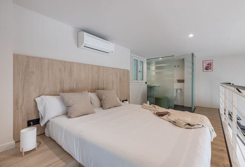 Duplex Appartement met 1 Slaapkamer, Líbere Madrid Palacio Real