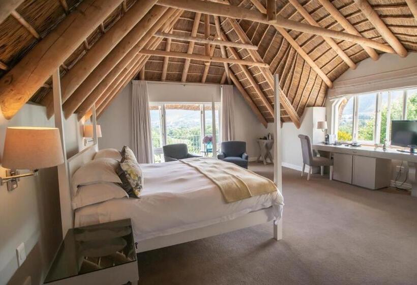 Quarto Deluxe Cama King, Le Franschhoek  And Spa By Dream Resorts