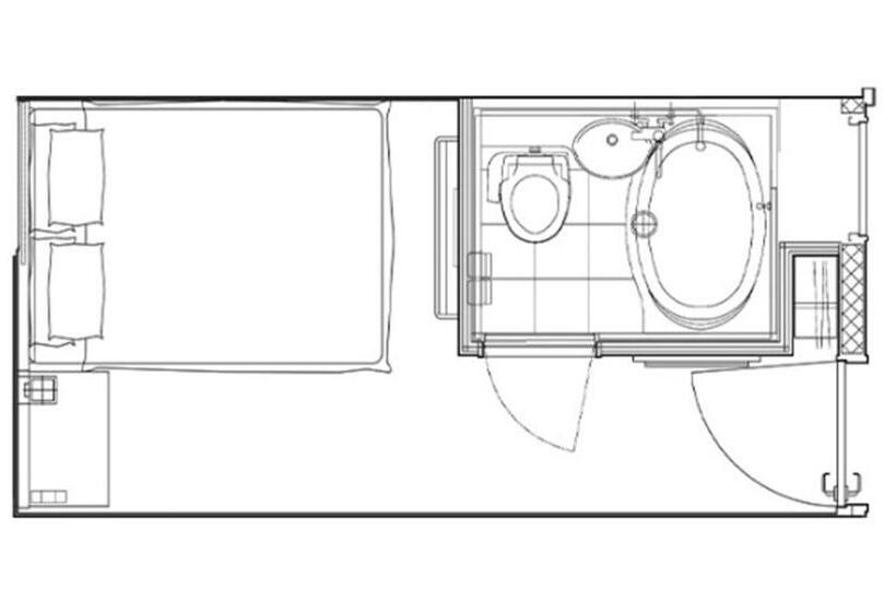 Standard Room, Nihonbashi Saibo