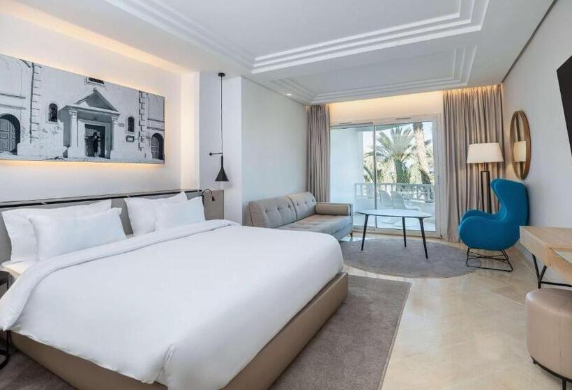 اتاق سوپریور با چشم‌انداز جانبی دریا, Radisson Blu Palace Resort & Thalasso, Djerba