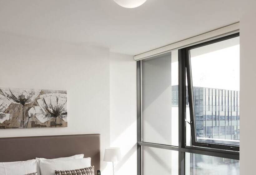 آپارتمان 1 خوابه با چشم‌انداز, The Sebel Residences Melbourne Docklands Serviced Apartments