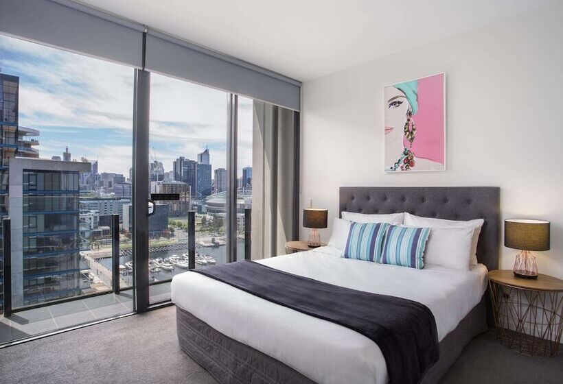 آپارتمان 3 خوابه, The Sebel Residences Melbourne Docklands Serviced Apartments