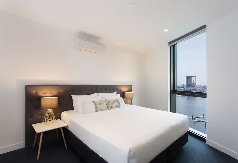 آپارتمان 3 خوابه, The Sebel Residences Melbourne Docklands Serviced Apartments
