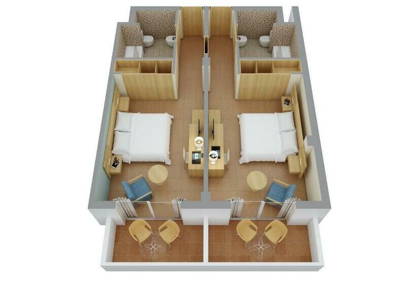 اتاق خانوادگی, Elba Carlota Beach & Golf Resort