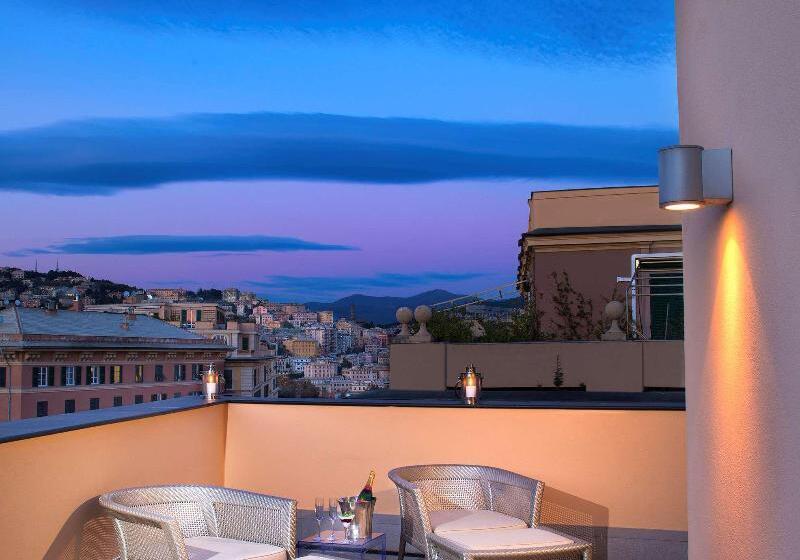 Suite with Terrace, Meliá Genova