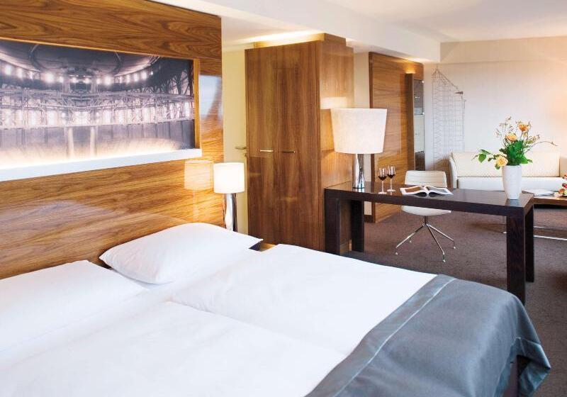 سوئیت جونیور با تخت بزرگ, Mövenpick Hotel Hamburg