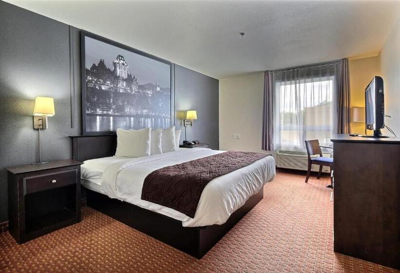 Chambre Standard Lit King Size, Super 8 By Wyndham Quebec City