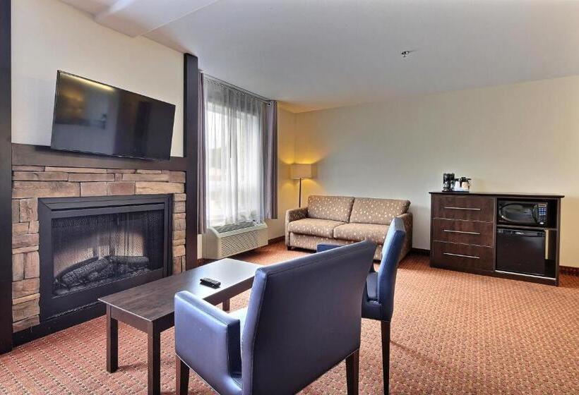 Business Suite Kingsize Bett, Super 8 By Wyndham Quebec City