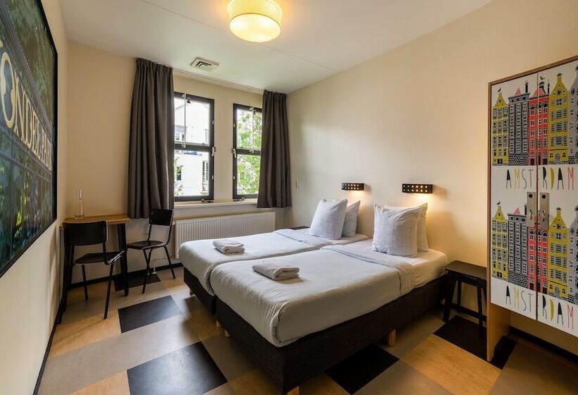 舒适型房间, Stayokay Hostel Amsterdam Vondelpark