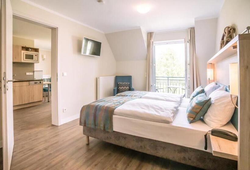 آپارتمان 1 خوابه با بالکن, Akzent Apartmenthotel Residenz