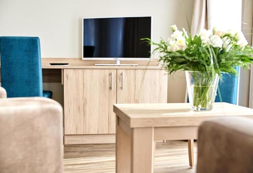 استودیوی استاندارد با چشم‌انداز دریا, Akzent Apartmenthotel Residenz