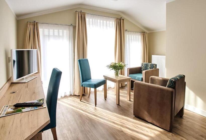 استودیوی استاندارد با چشم‌انداز دریا, Akzent Apartmenthotel Residenz