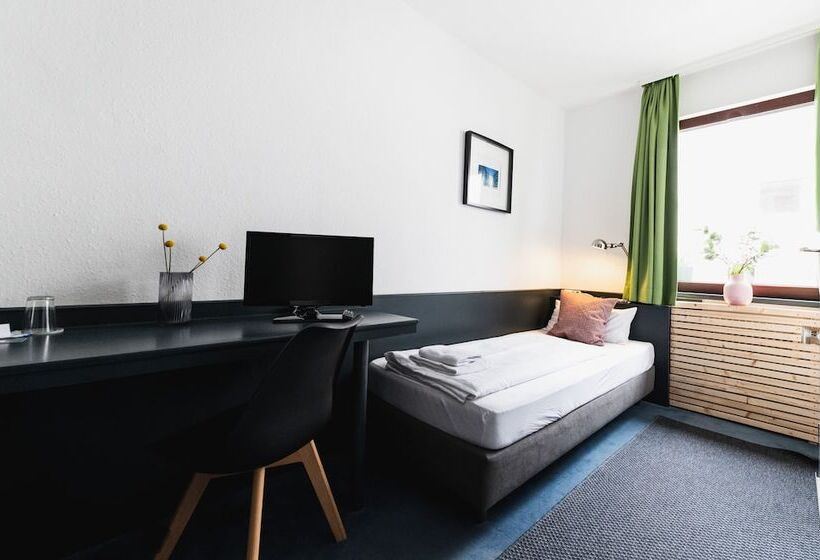 اتاق استاندارد یک نفره, City Hotel Fellbach 24h Check In