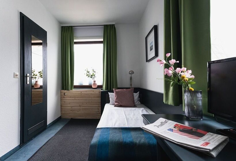 اتاق استاندارد یک نفره, City Hotel Fellbach 24h Check In