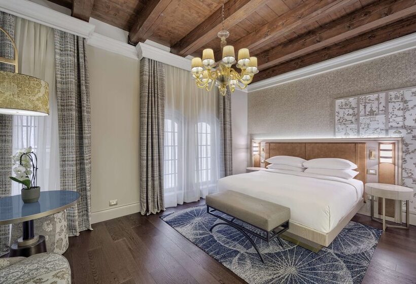 Chambre Deluxe, Hilton Molino Stucky Venice